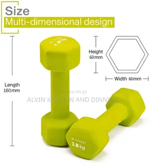 A Set of 2 Dumbbells{1kg}