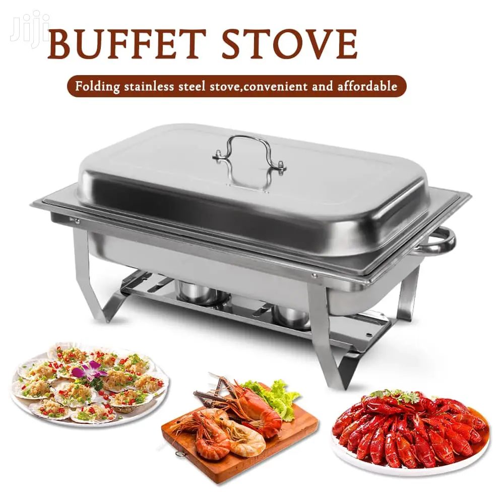Double Compartment Chafing Dish