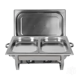 Double Compartment Chafing Dish