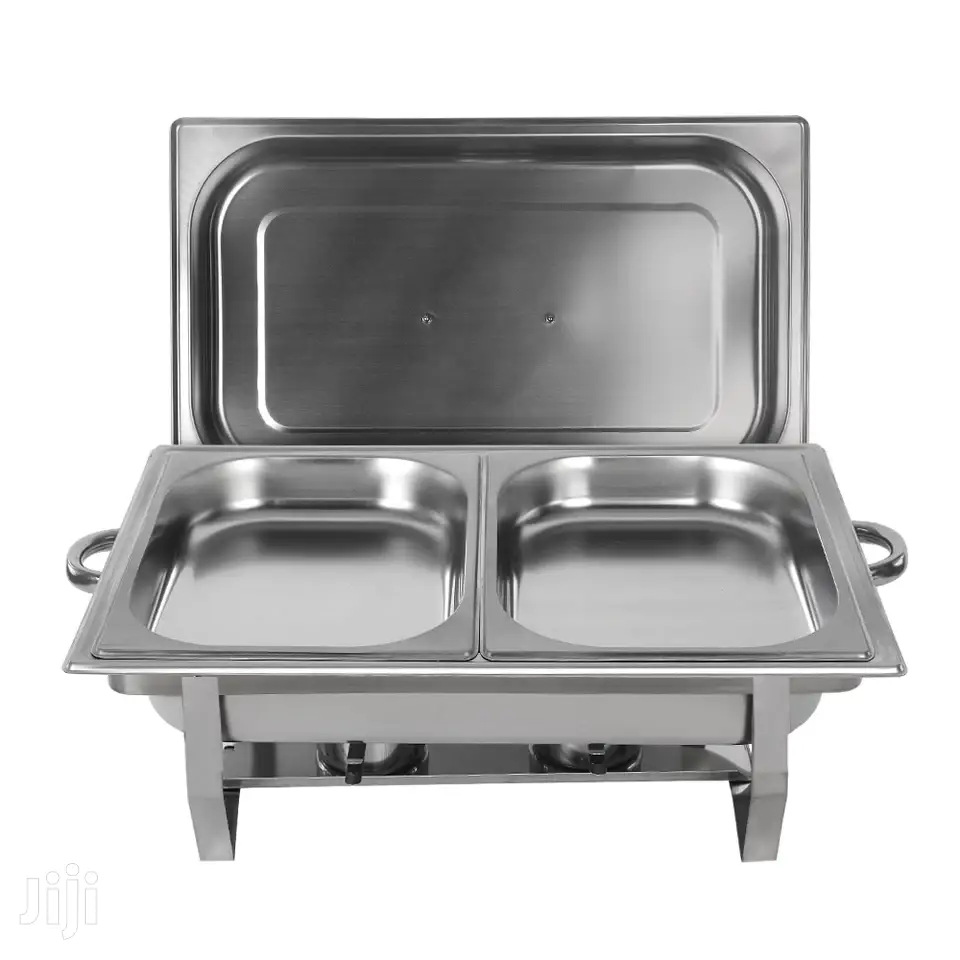 Double Compartment Chafing Dish