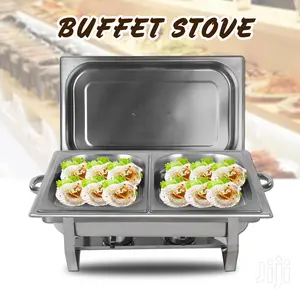 Double Compartment Chafing Dish