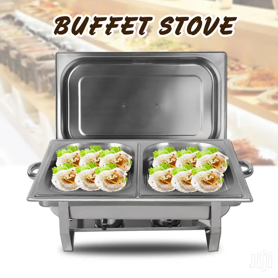 Double Compartment Chafing Dish