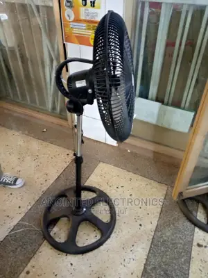 Black Stand Fan