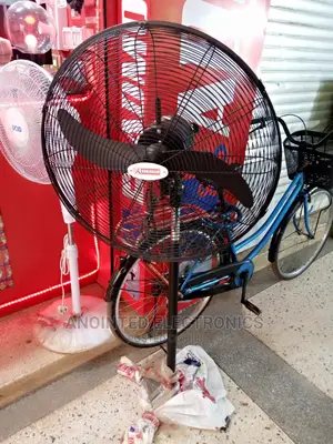 Stand Fan Black