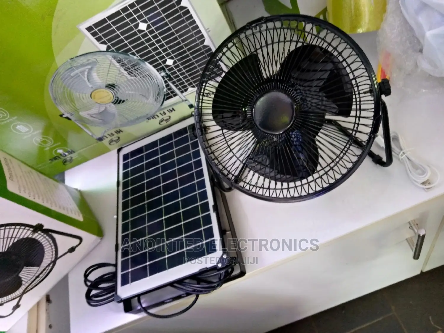 Materic Soler Fan Black