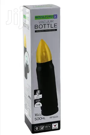 Royalford Stainless Steel Bullet Hot Cold Vacuum Flask