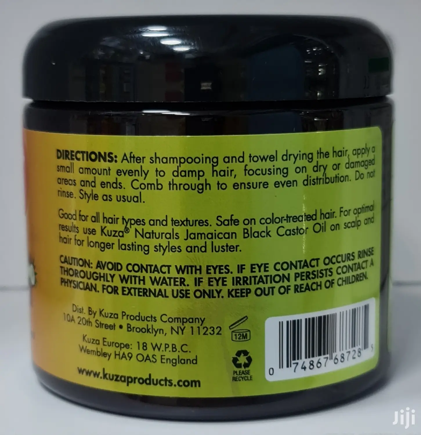 Kuza Jamaican Black Castor Oil Repair Leave in Conditioner