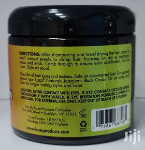 Kuza Jamaican Black Castor Oil Repair Leave in Conditioner