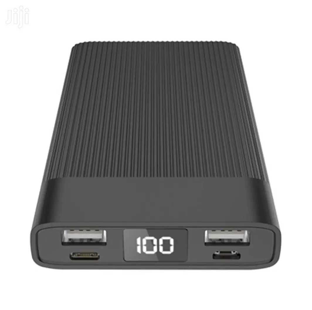 Xipin 10,000 Mah Dual USB Output Power Bank With LCD Display