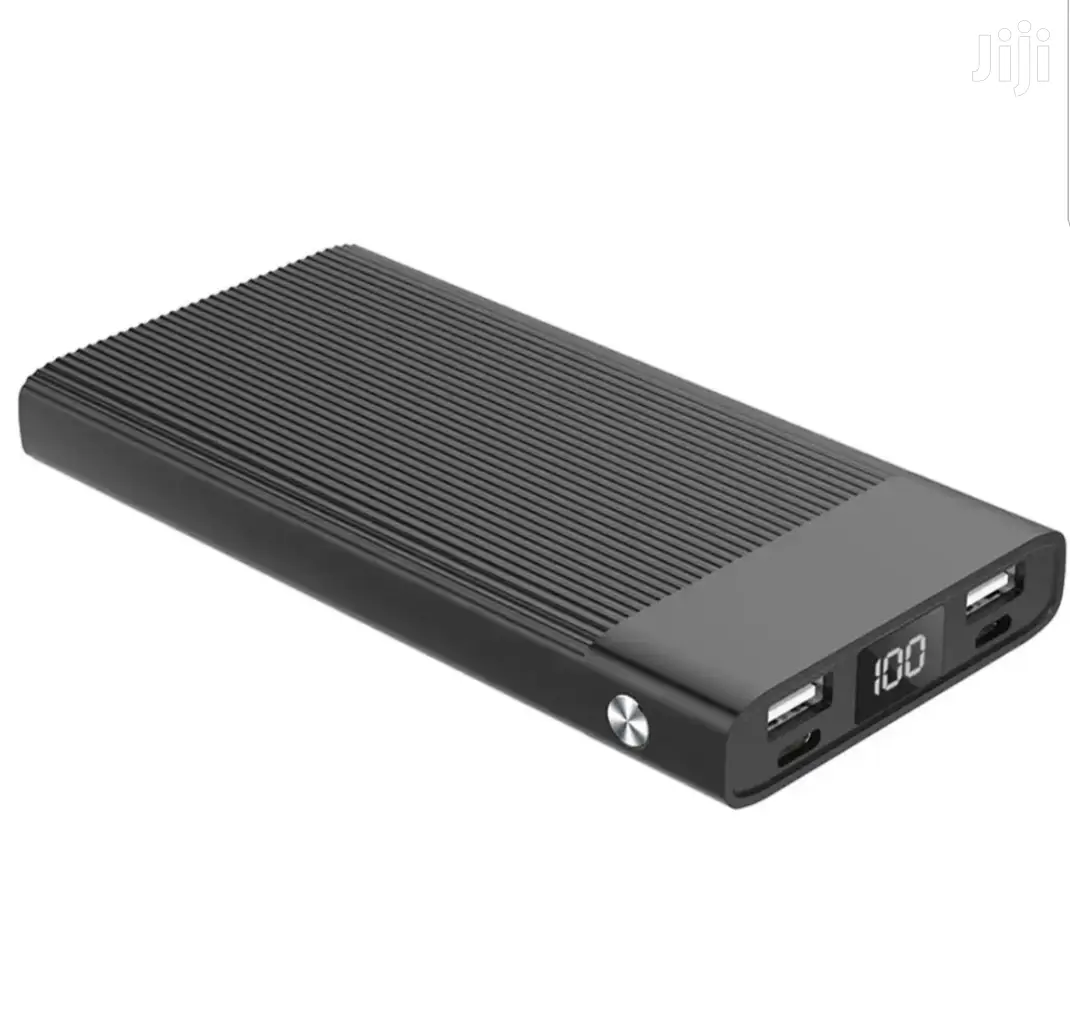 Xipin 10,000 Mah Dual USB Output Power Bank With LCD Display