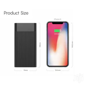 Xipin 10,000 Mah Dual USB Output Power Bank With LCD Display