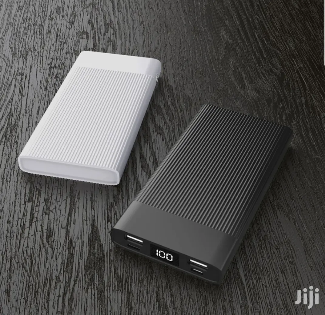 Xipin 10,000 Mah Dual USB Output Power Bank With LCD Display