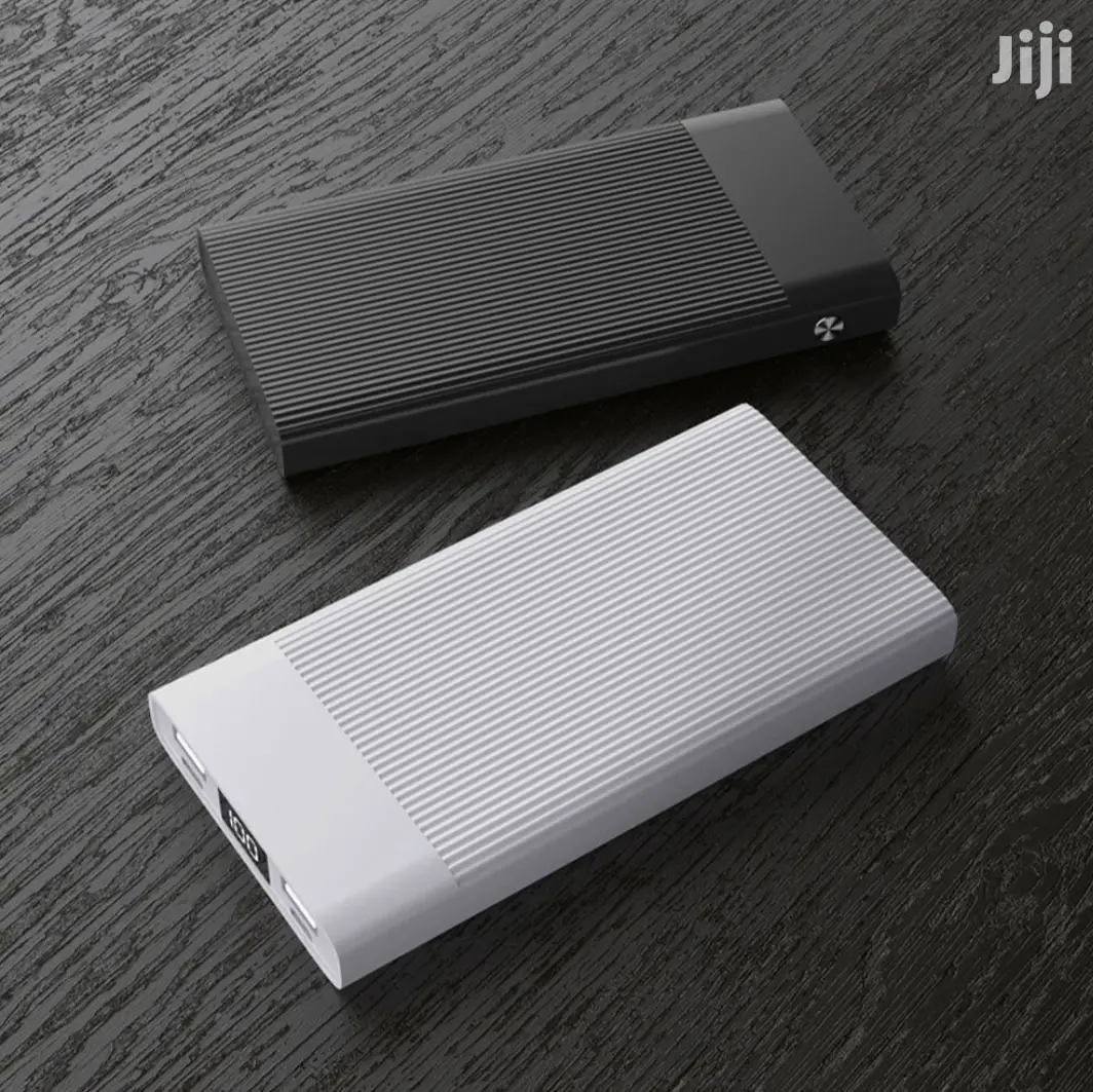 Xipin 10,000 Mah Dual USB Output Power Bank With LCD Display