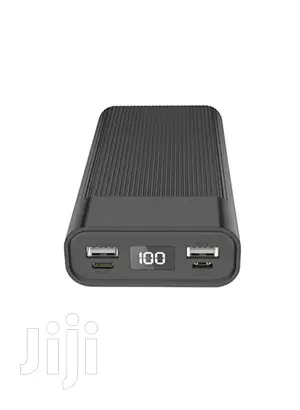 Xipin 20,000 Mah LCD Display Power Bank W/ Dual USB Output