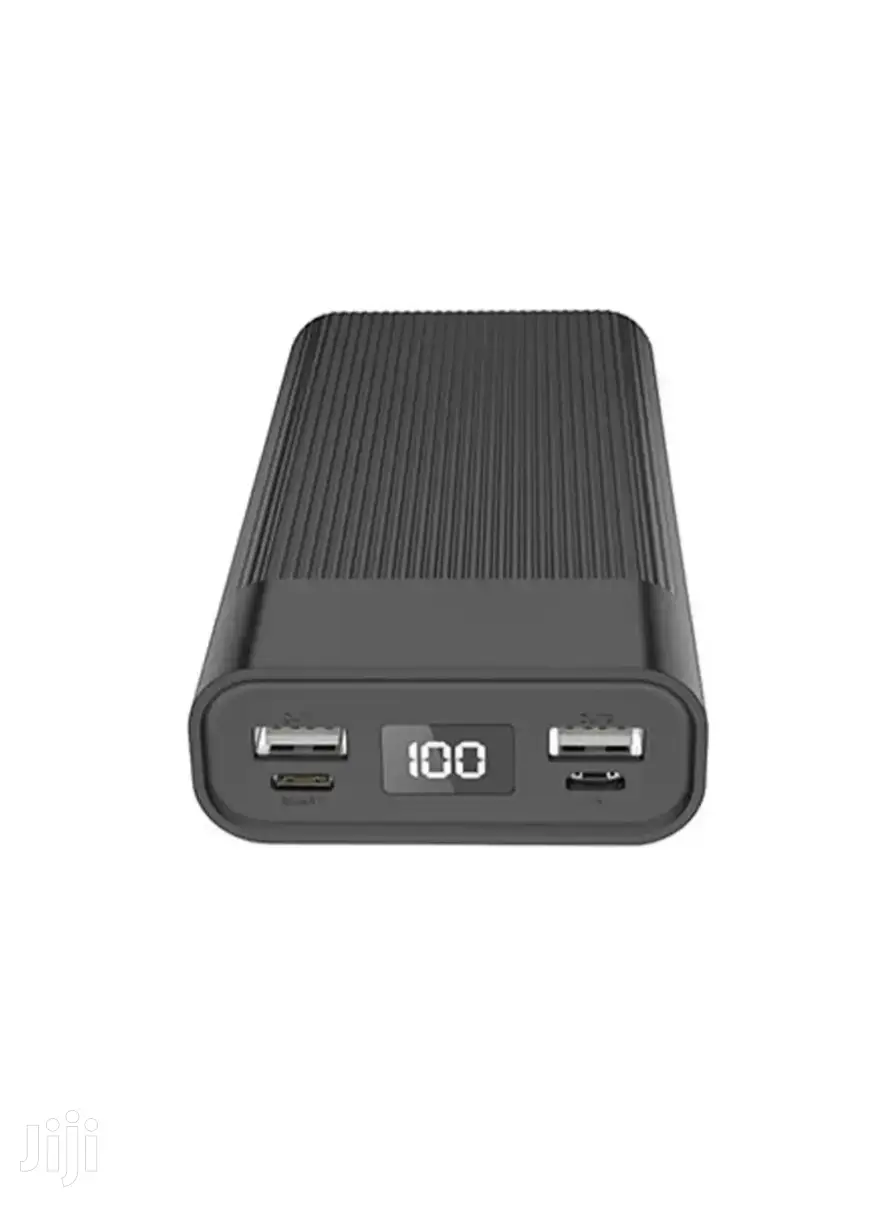 Xipin 20,000 Mah LCD Display Power Bank W/ Dual USB Output
