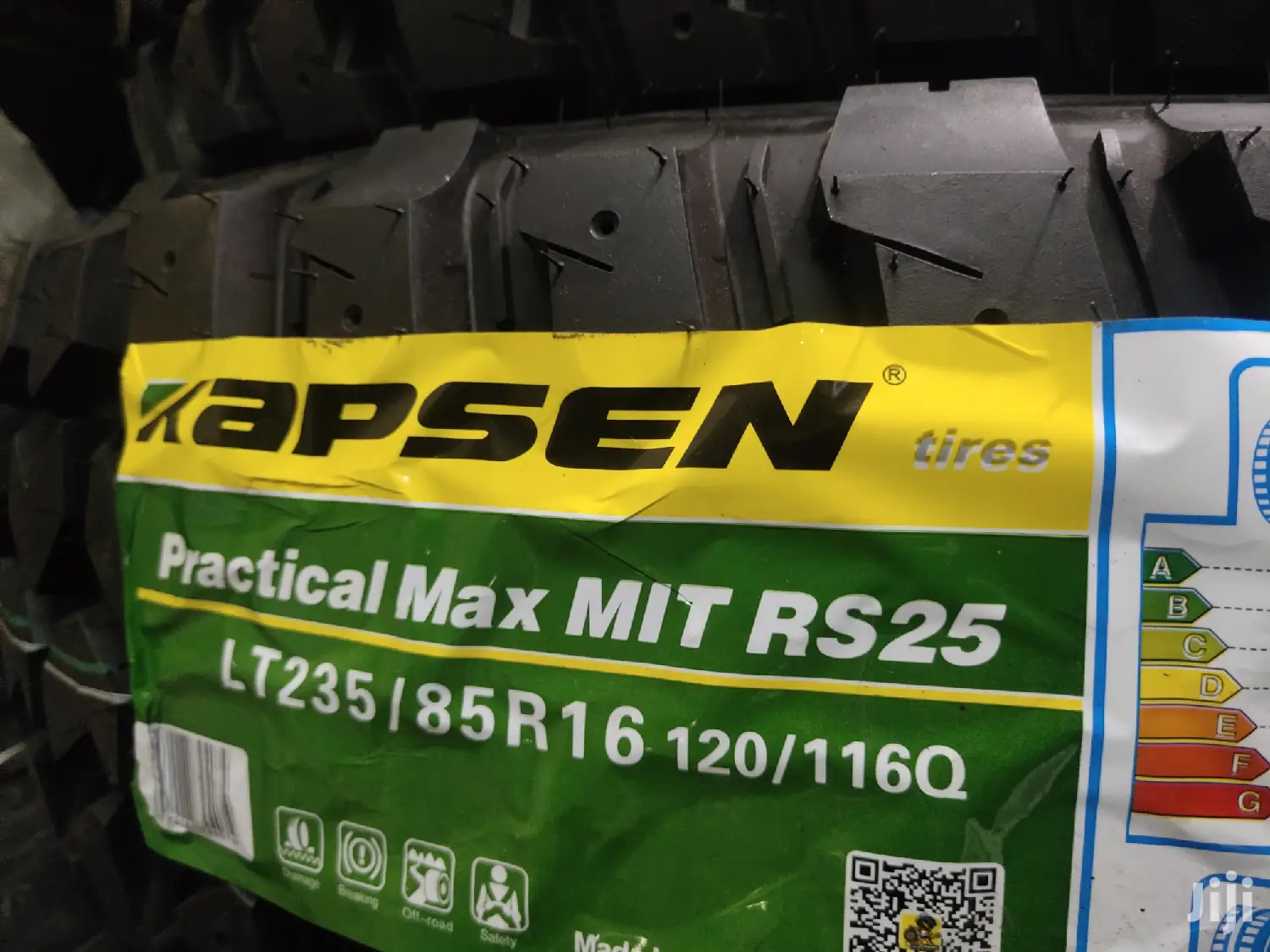 235/85r16 Kapsen