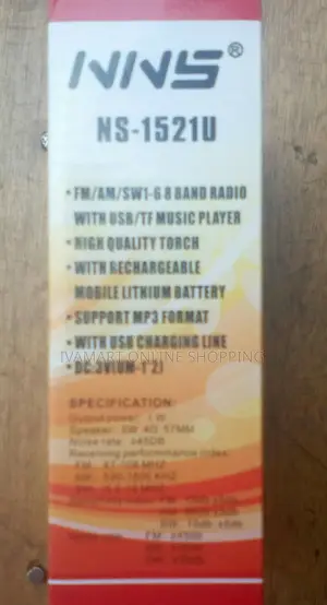 NNS Fm Radio Usb Tf Card
