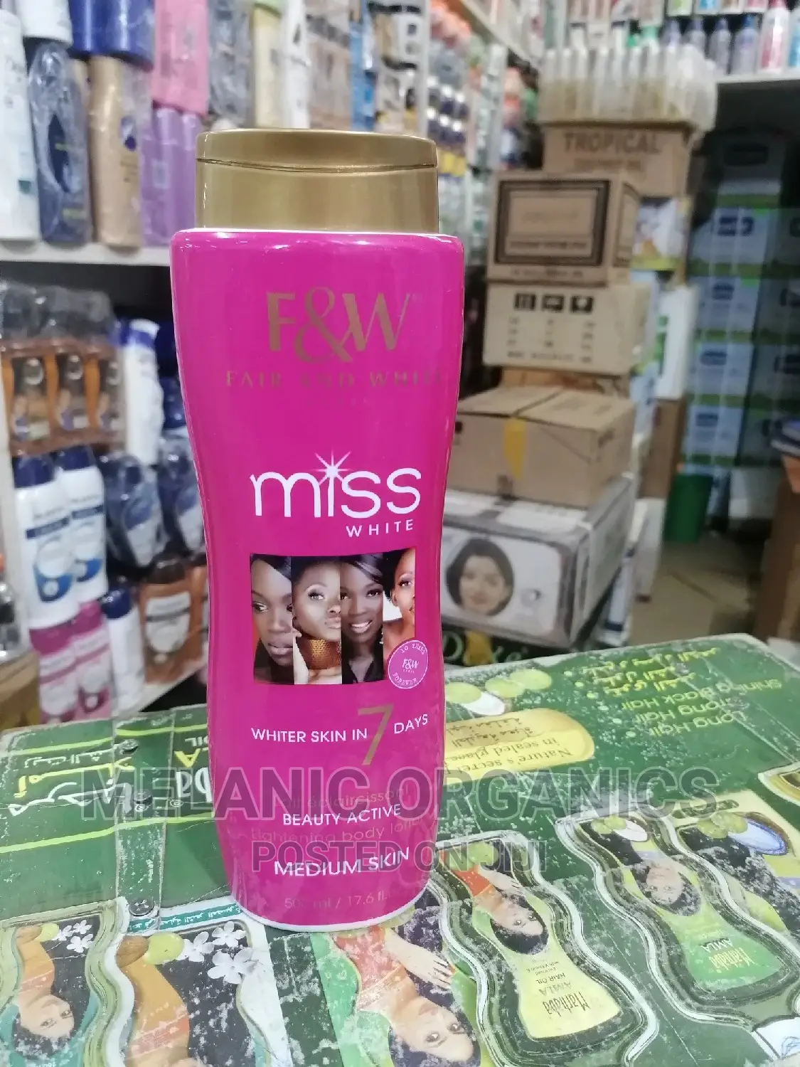 F W Miss 7 Day Lotion