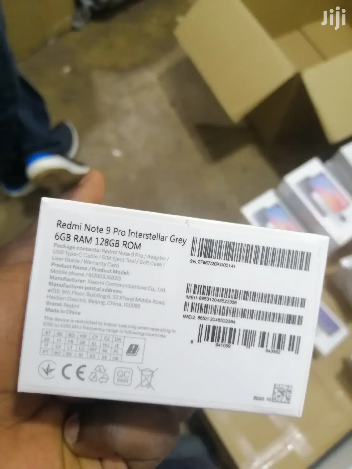 New Xiaomi Redmi Note 9 Pro 128 GB Black