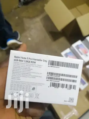 New Xiaomi Redmi Note 9 Pro 128 GB Black
