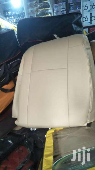 CREAM Plain Seat Cover But Very Good Material