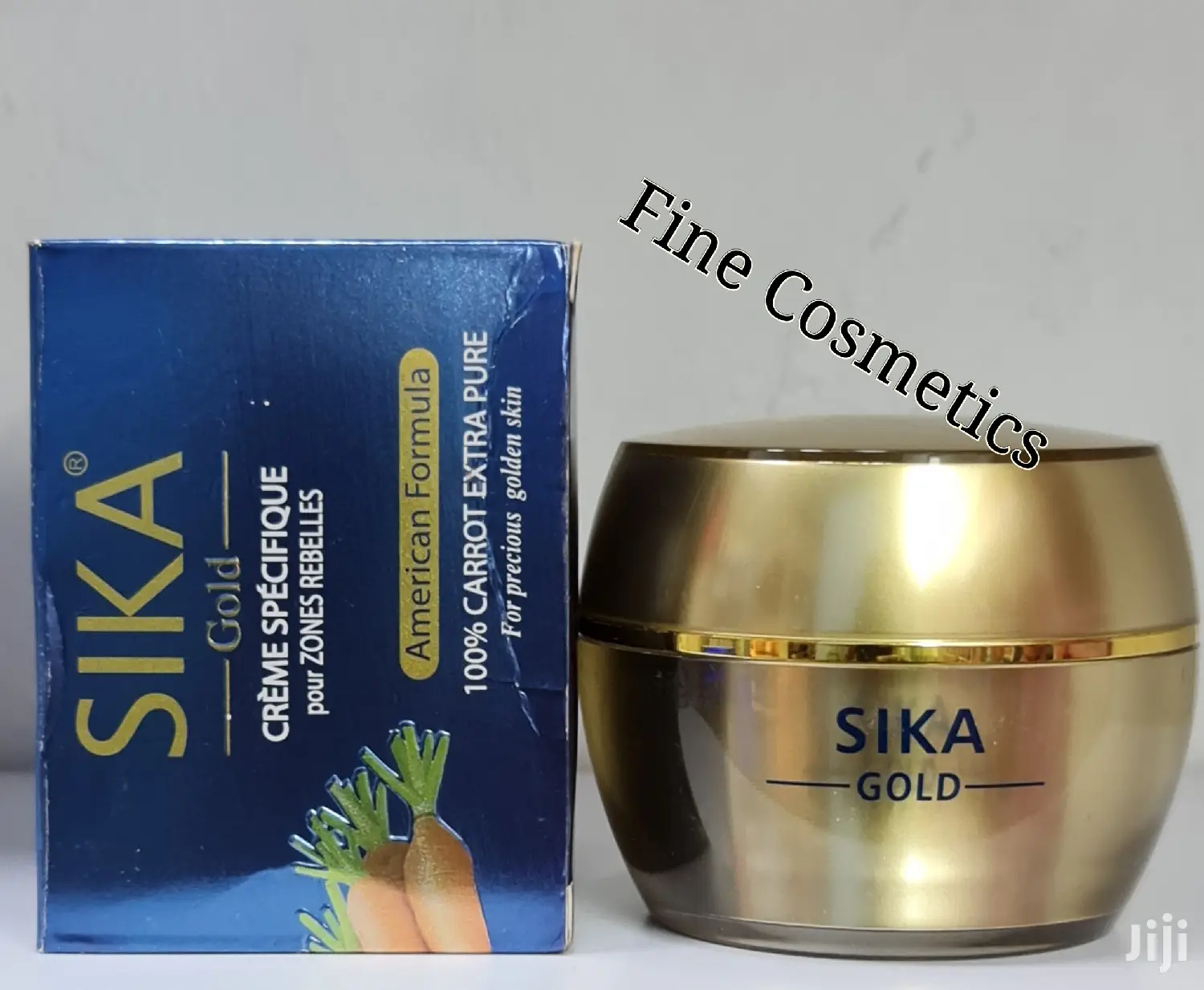 SIKA Gold Cream 100% Carotte Extra Pure 3.38oz/100g