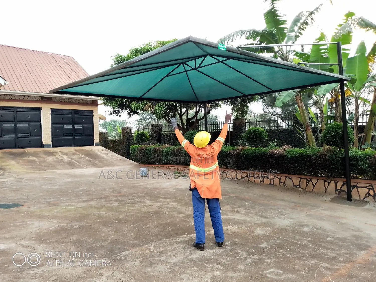 2 Cars Shade Water and Sun Proof With One Year Warranty