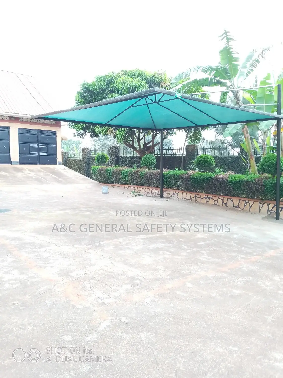 2 Cars Shade Water and Sun Proof With One Year Warranty