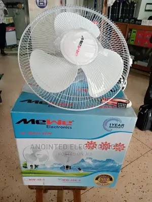 Wall Fan With a Remote Control