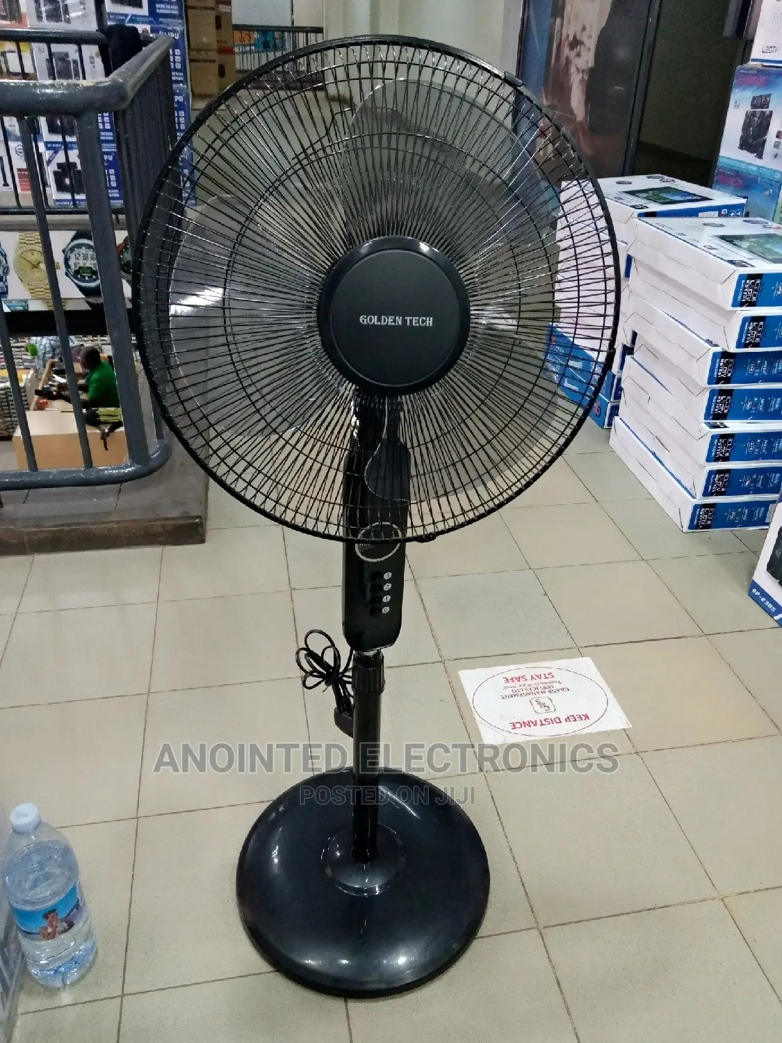 Godlen_tech Stand Fan