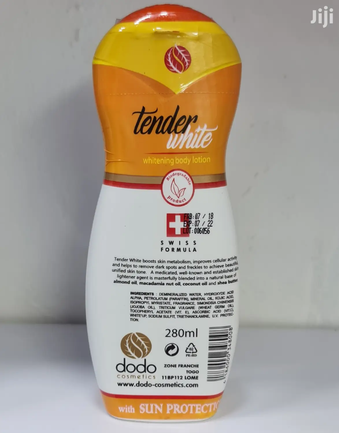 Tender White Lotion 280ml With Sun Protection