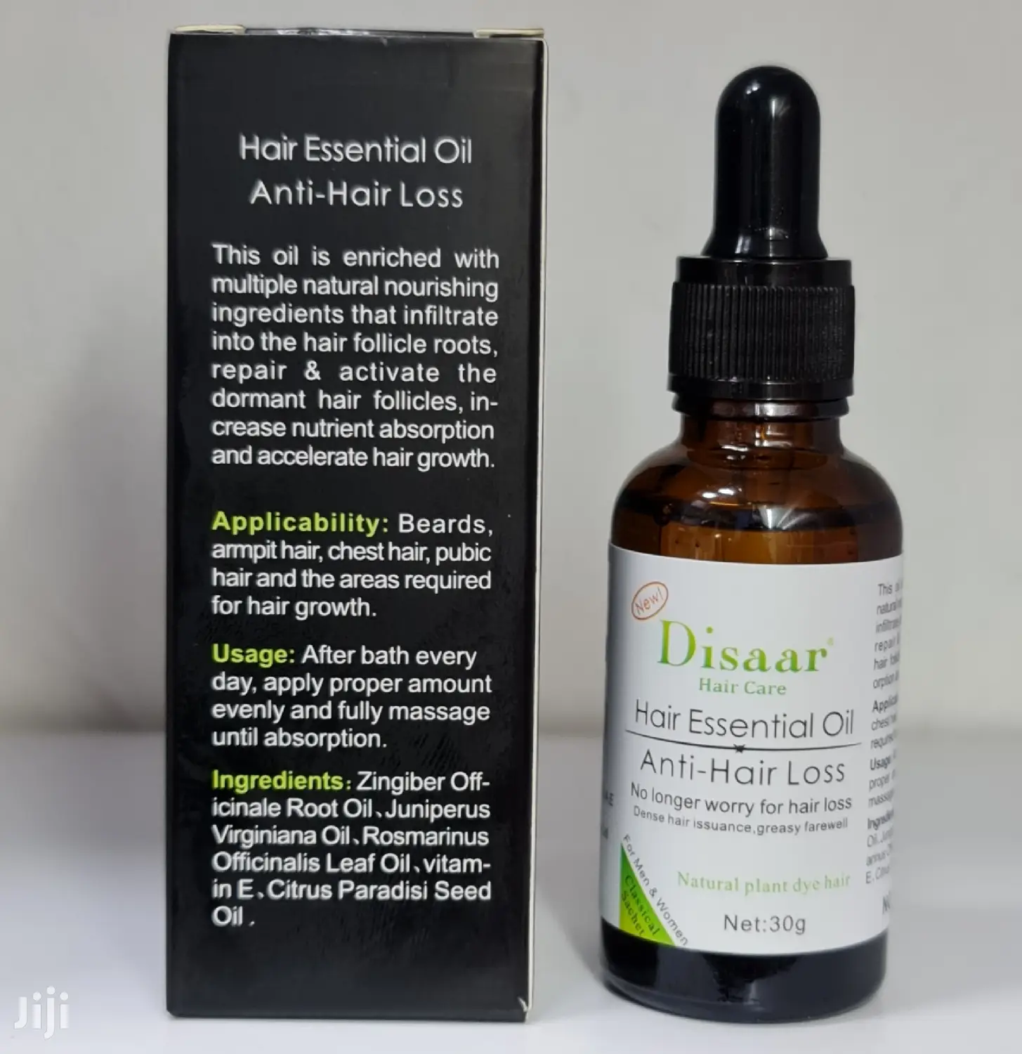 Disaar Hair Care Unisex Essential Oil for Anti Hair Loss 30g