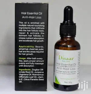 Disaar Hair Care Unisex Essential Oil for Anti Hair Loss 30g