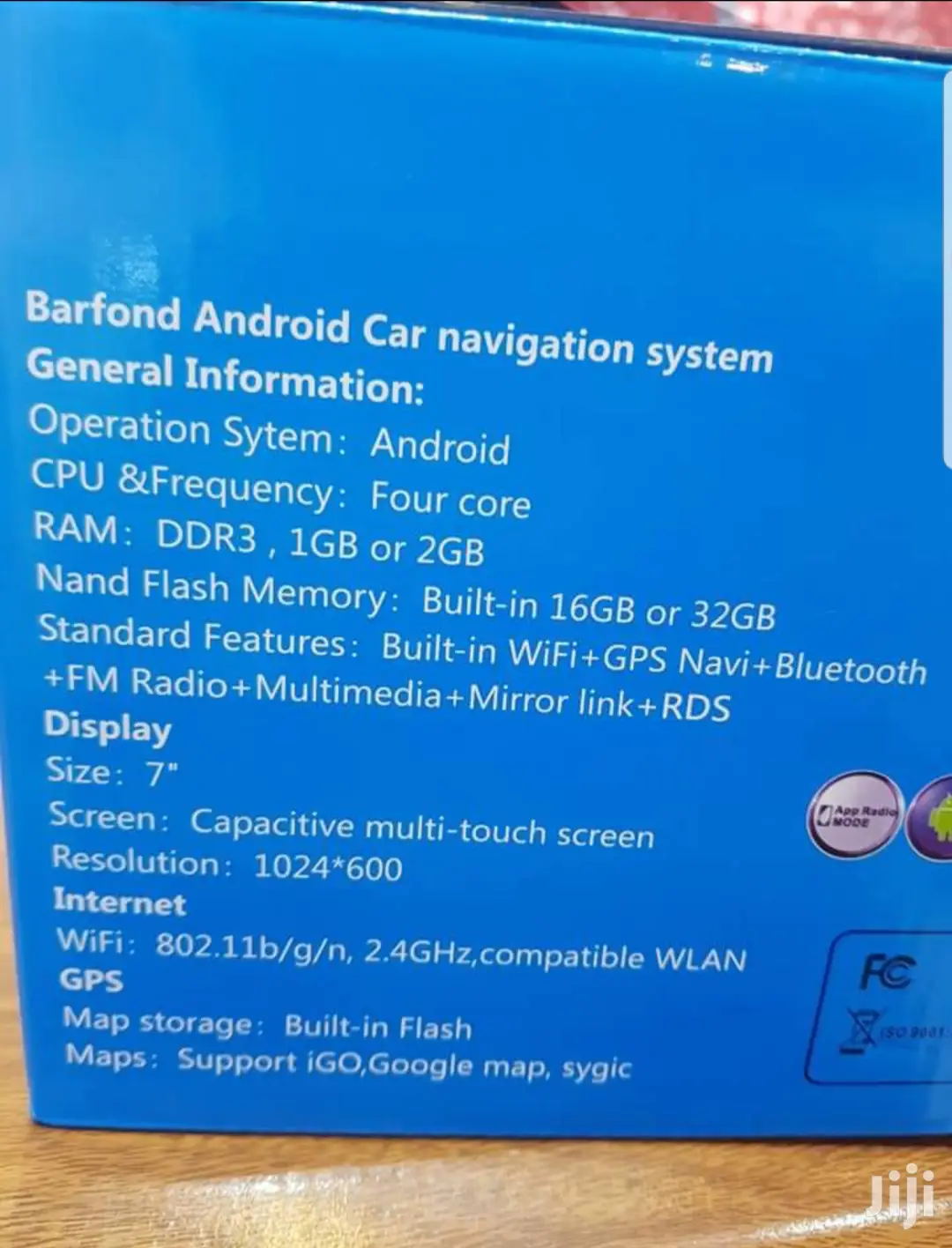 7inches Car Radio Android Universal