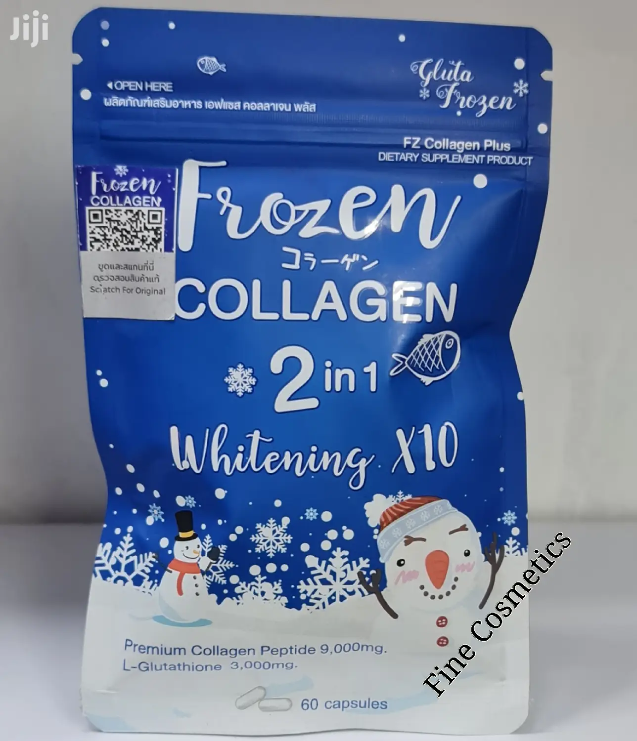 ORIGINAL Frozen Collagen + Gluta X10 Skin WHITENING Tabs