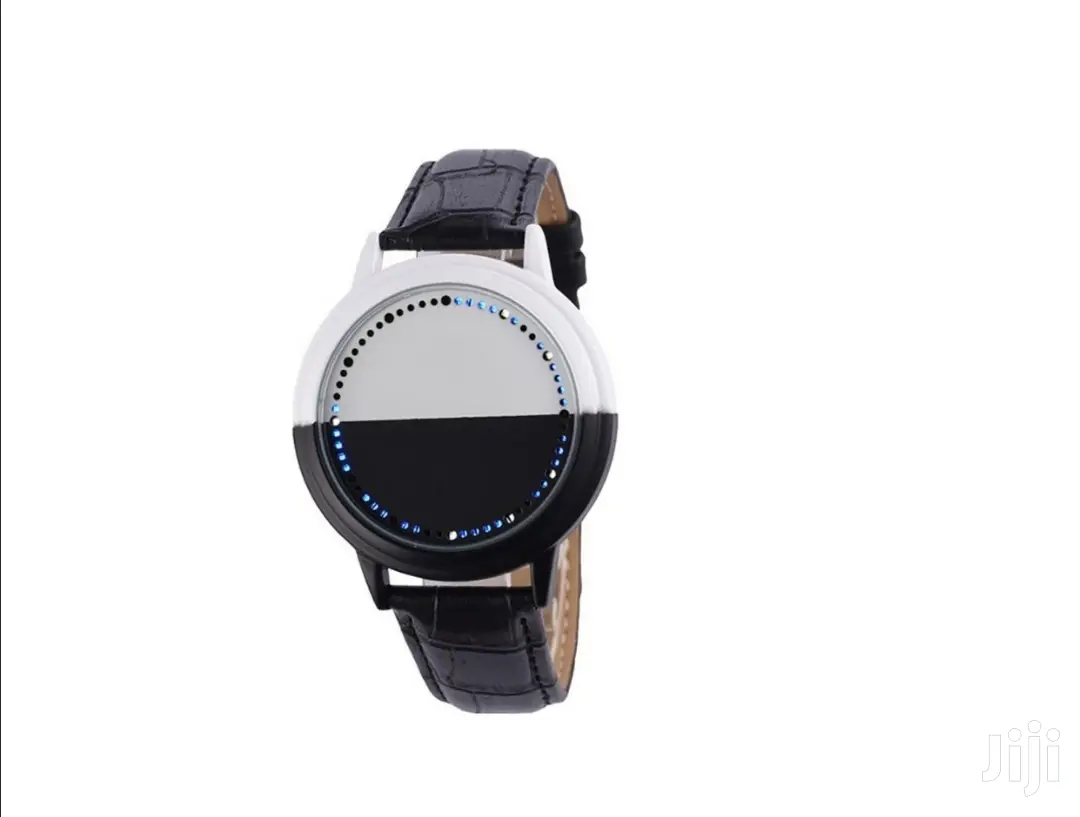 Unisex Unique Waterproof Relogio Feminino LED Round Watch