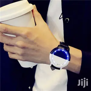 Unisex Unique Waterproof Relogio Feminino LED Round Watch