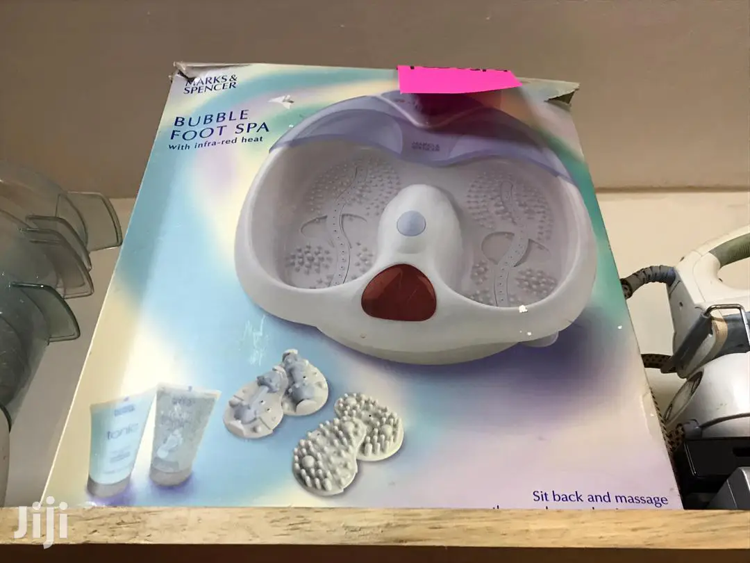 UK Bubble Foot Spa Massager With Infra-Red Heater