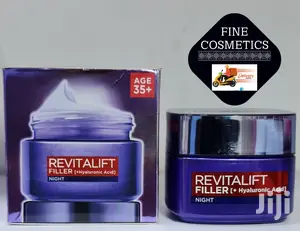 Original LOREAL Revitalift Filler Anti-Ageing NIGHT Cream