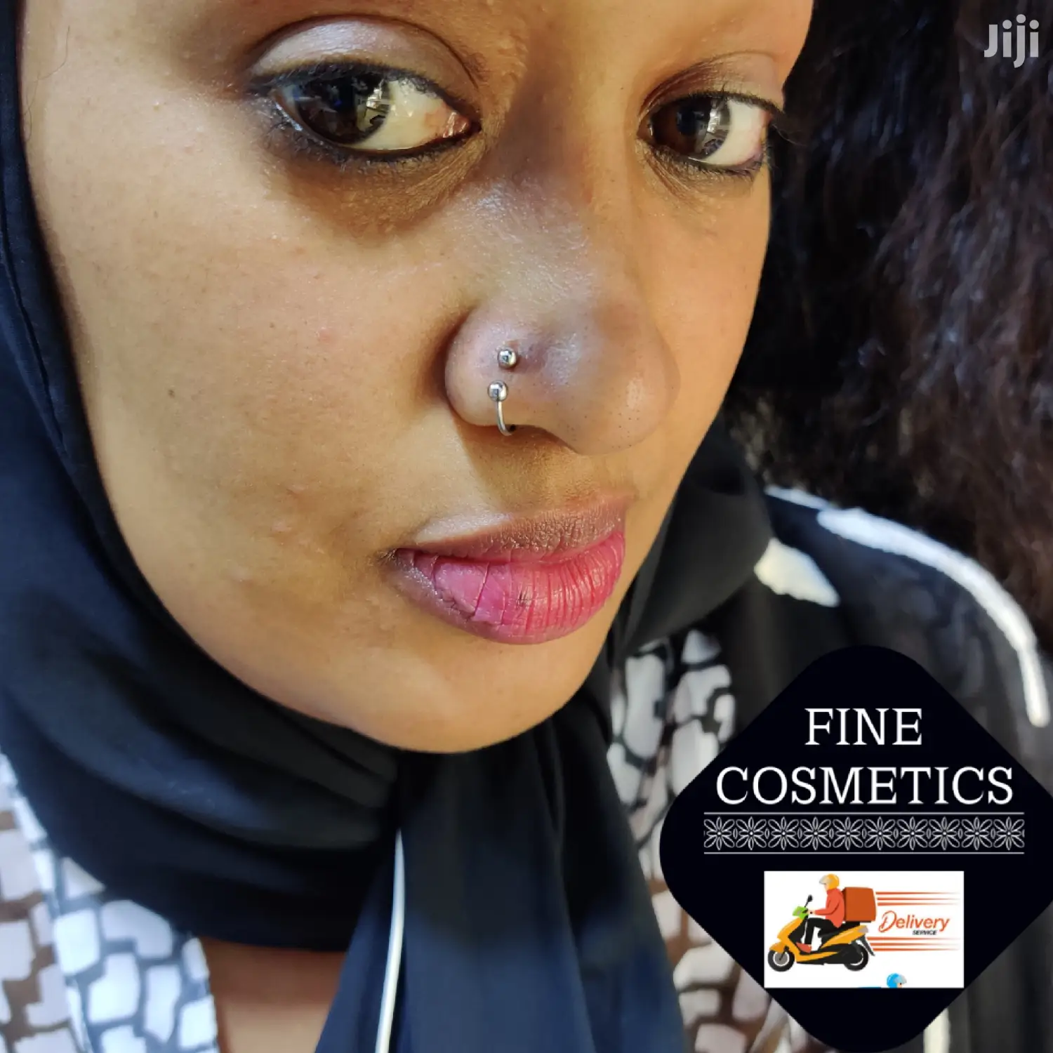 Funcy Solid Fitting Nose Ring Hoop Gold and Silver Nosering