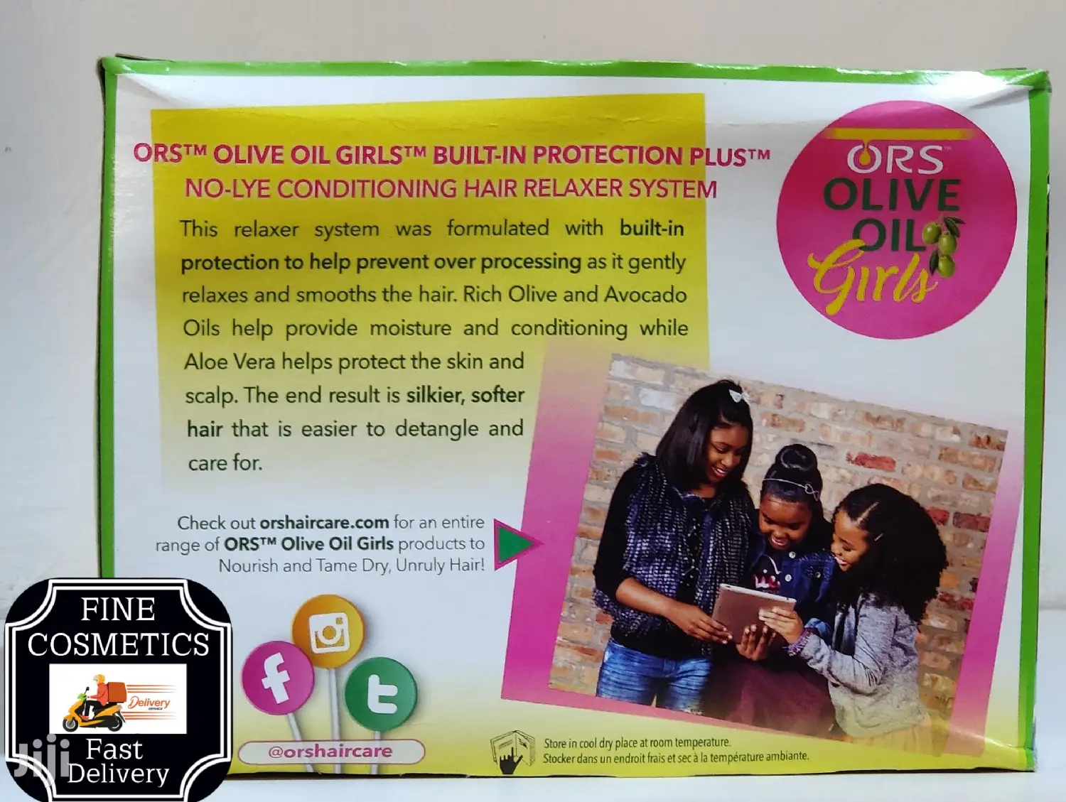 ORS Olive Oil Girls No-lye Relaxing Hair System Conditioner