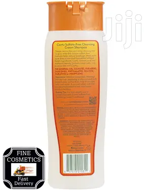 Cantu SHEA BUTTER Sulfate Free Cleansing Cream Shampoo.