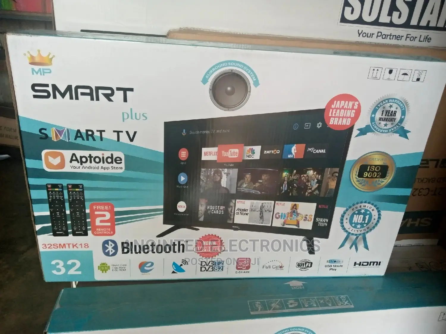 Smart Plus Android 32inches and Its a Free to Air