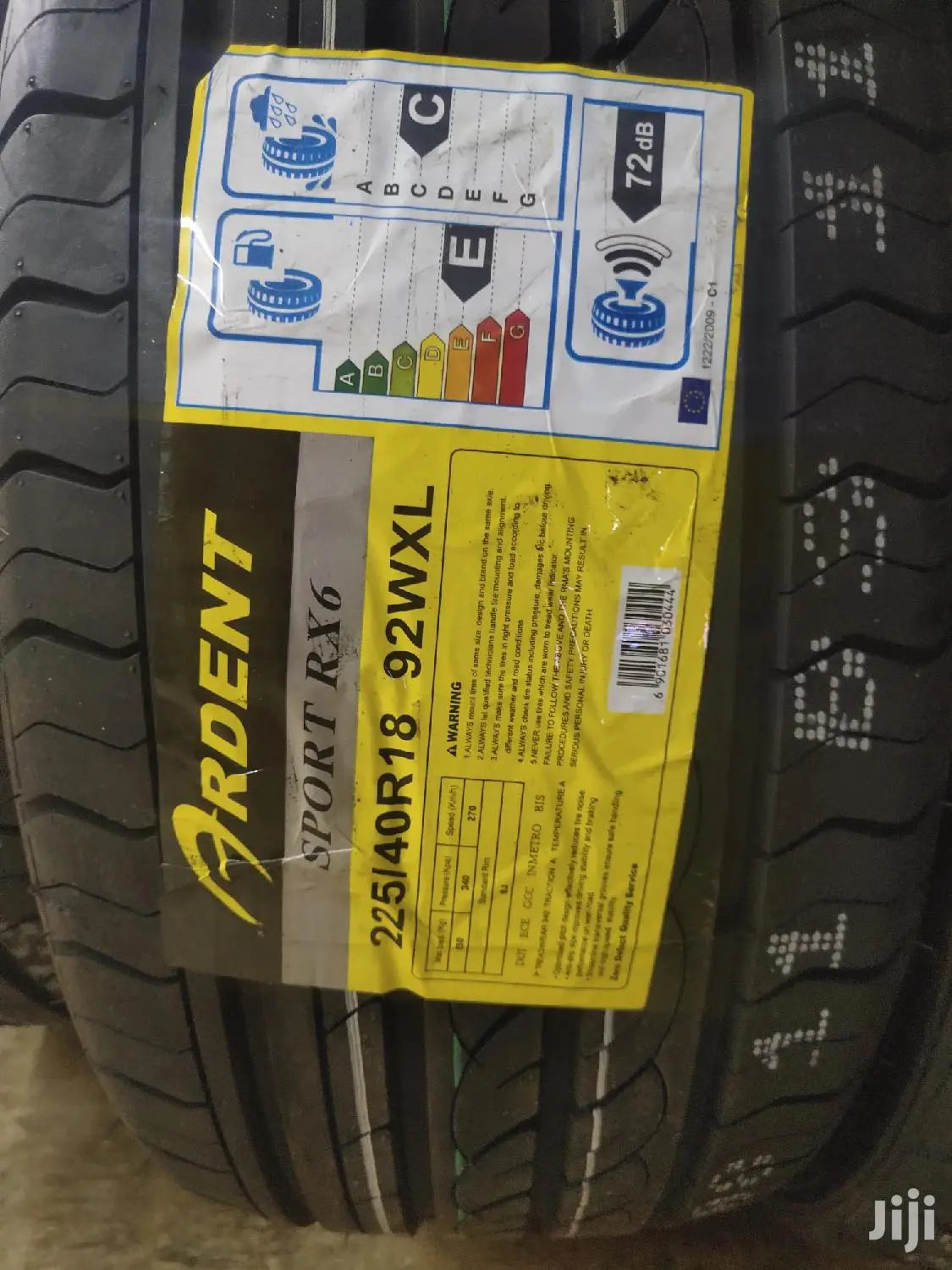 225/40r18 Ardent