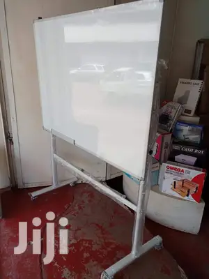 White Board With Stand (120cm X 90cm)