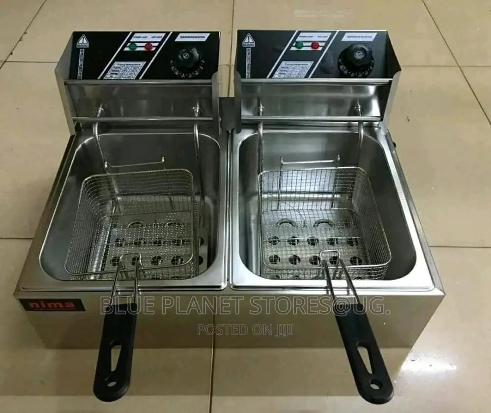 Nima 12litres Commercial Double Deep Fryers. (Made in Japan)