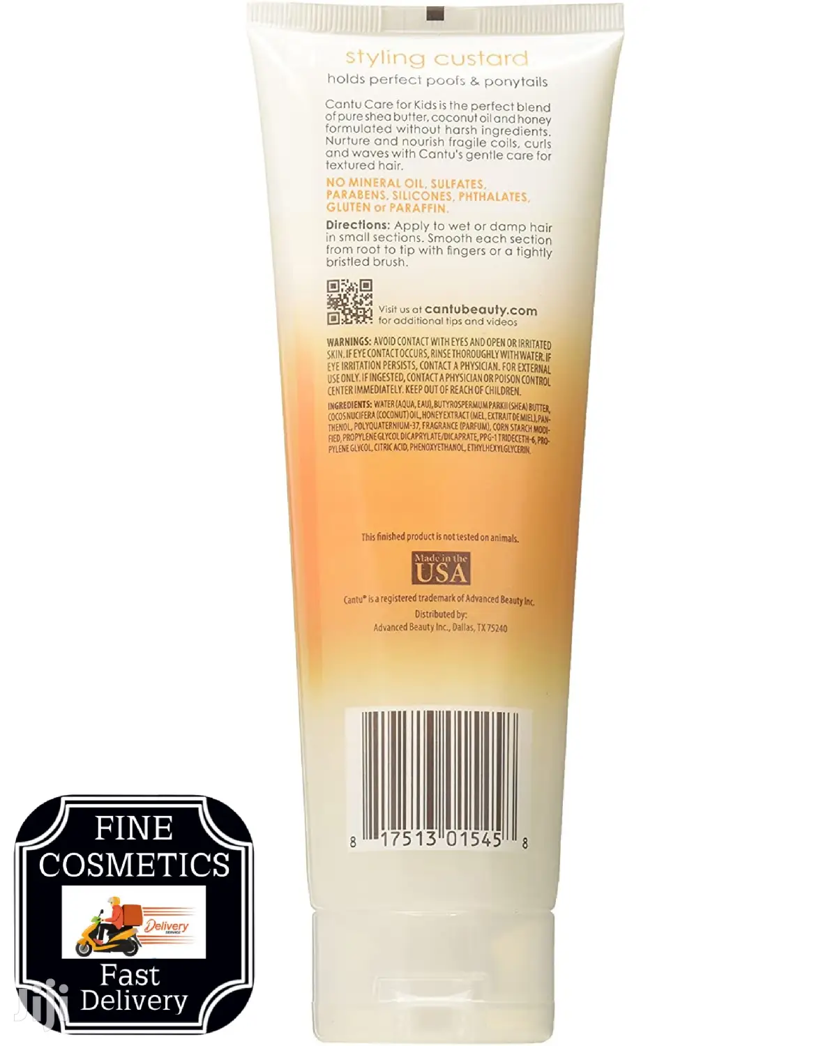 Cantu Care for Kids Styling Custard