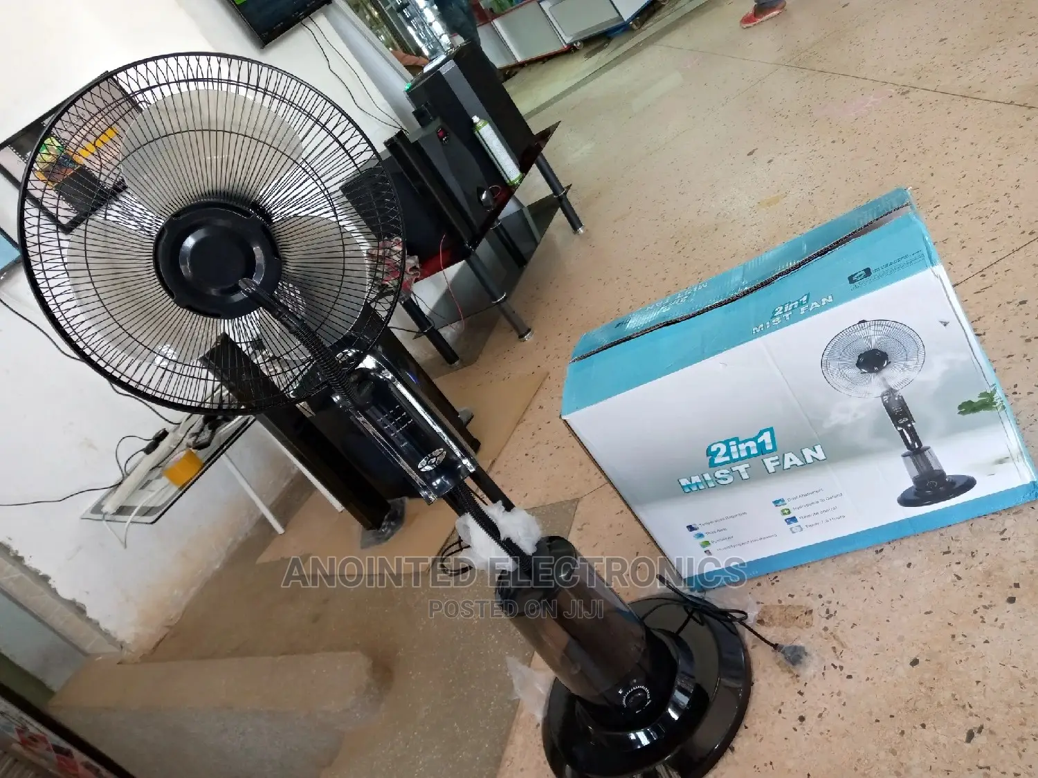 Mist Remote Control Fan