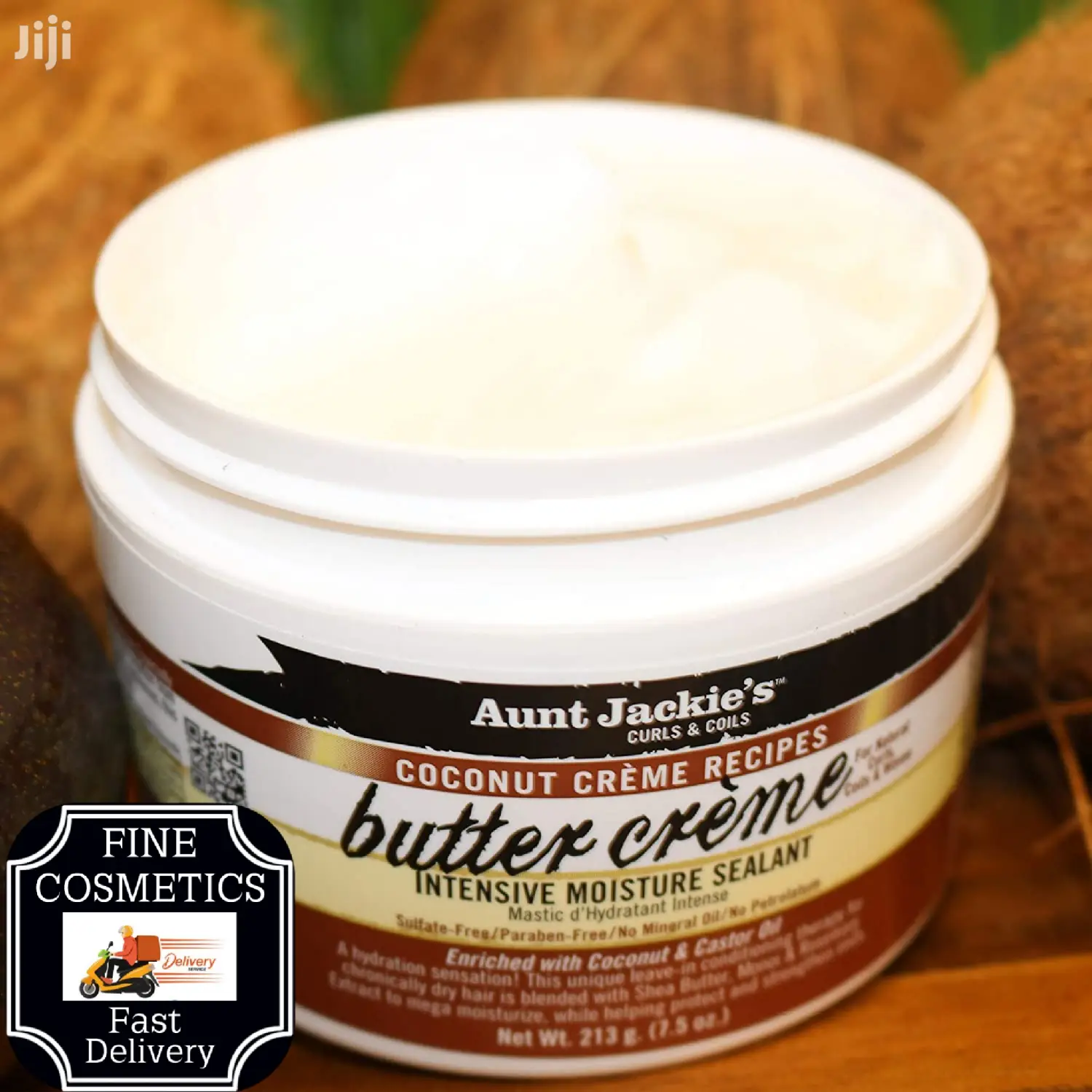Aunt Jackies Intensive Moisture Butter Sealant Coconut Cream