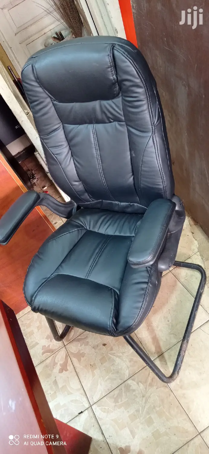 Leather Waiting Chair Brand New